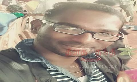 குற்றாலத்துக்கு சுற்றுலா வந்த என்ஜினீயர் விபத்தில் பலி
