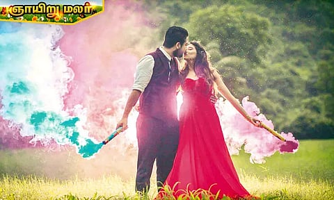 திருமணத்துக்கு முன்பே... 'போட்டோ சூட்டில்' டூயட் பாடும் ஜோடிகள்..!