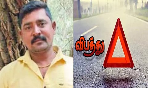 எண்ணூரில் தடுப்பு சுவரில் மோட்டார் சைக்கிள் மோதி வாலிபர் பலி