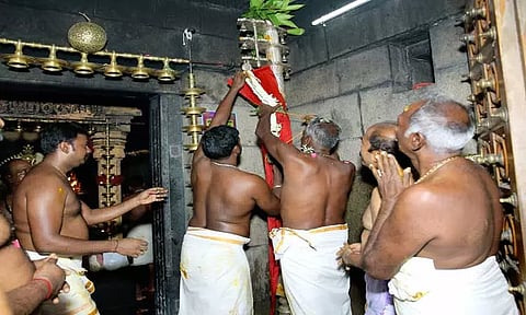 ஏரல் சேர்மன் அருணாசலசாமி கோவில் ஆடி அமாவாசை திருவிழா கொடியேற்றம்