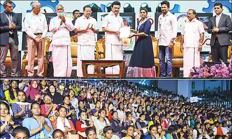 'தமிழக இளைஞர்களை உலகிலேயே முதன்மையானவர்கள் ஆக்குவதுதான் என் ஆசை' முதல்-அமைச்சர் பேச்சு