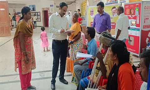 திருவள்ளூரில் மக்கள் குறைதீர்க்கும் நாள் கூட்டம்