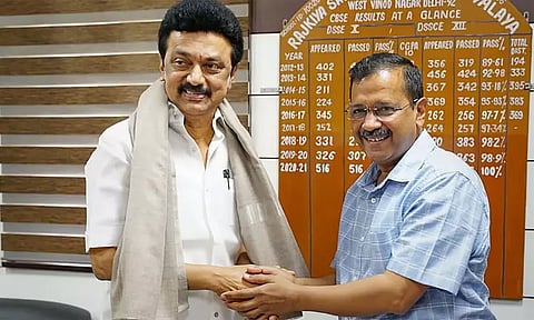 முதல்-அமைச்சர் மு.க.ஸ்டாலினுக்கு நன்றி தெரிவித்து டெல்லி முதல்-மந்திரி அரவிந்த் கெஜ்ரிவால் கடிதம்