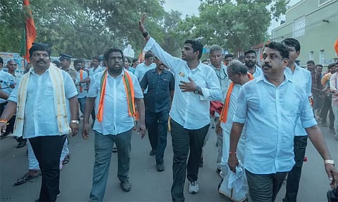 தூத்துக்குடியில் பாஜக தலைவர் அண்ணாமலை இன்று நடைபயணம்..!