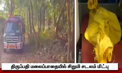 திருப்பதி: அலிபிரி மலைப்பாதையில் சிறுத்தை தாக்கி சிறுமி உயிரிழப்பு