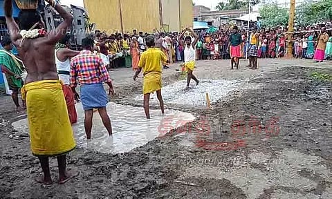 மாரியம்மன் கோவிலில் தீமிதி திருவிழா