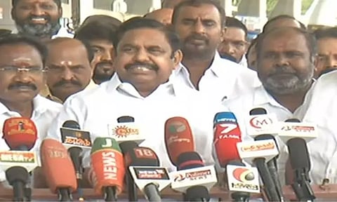 1989-ல் ஜெயலலிதா மீது சட்டமன்றத்தில் தாக்குதல் நடத்தப்பட்டது: எடப்பாடி பழனிசாமி பேட்டி