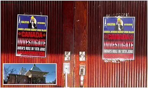 கனடா கோவிலில் மீண்டும் காலிஸ்தான் ஆதரவாளர்கள் தாக்கி நாசம்...!