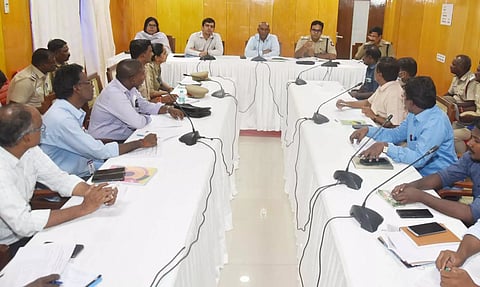 முன்னேற்பாடு பணிகள் குறித்த ஆலோசனைக்கூட்டம்