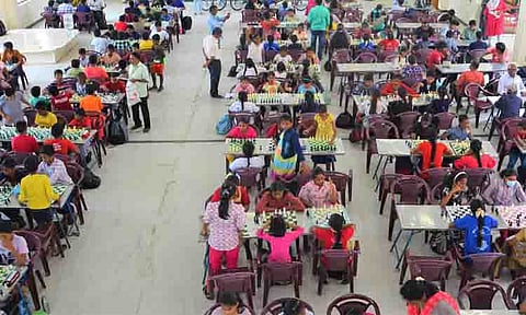 மாநில அளவிலான செஸ் போட்டி