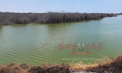 ராமநாதபுரம் பெரிய கண்மாயில் கோடையிலும் தண்ணீர் இருப்பு