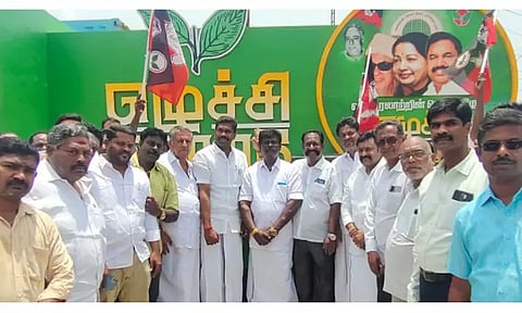 மதுரை மாநாடு பிரசார வாகனத்துக்கு வரவேற்பு