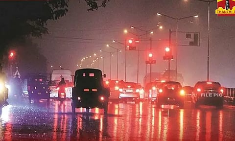 சென்னையில் விடிய விடிய கனமழை..!