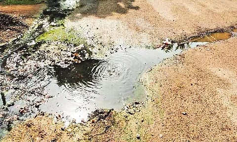 திருவள்ளூர் நகராட்சி 22- வது வார்டில் சாலையில் ஆறாக ஓடும் கழிவுநீர்; நடவடிக்கை எடுக்க பொதுமக்கள் கோரிக்கை