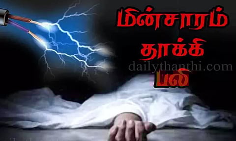 மறைமலைநகர் அருகே மின்சாரம் தாக்கி விவசாயி பலி