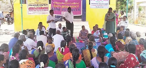 சிறுமலை உள்பட 4 ஊராட்சிகளில் கிராம சபை கூட்டம்