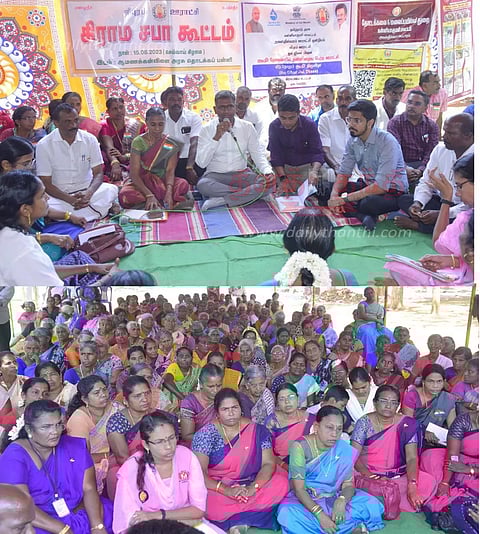 சுகாதாரமான மாவட்டமாக குமரியை மாற்ற முன்வர வேண்டும் கிராமசபை கூட்டத்தில் கலெக்டர் வேண்டுகோள்