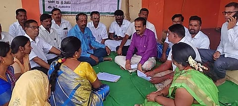 திம்ஜேப்பள்ளி ஊராட்சியில்கிராமசபை கூட்டம்