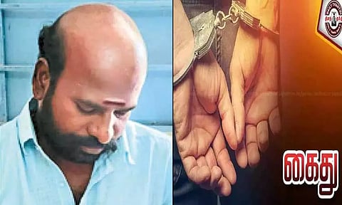 உத்திரமேரூர் அருகே பட்டா மாறுதலுக்காக ரூ.5 ஆயிரம் லஞ்சம் வாங்கிய வி.ஏ.ஓ. கைது