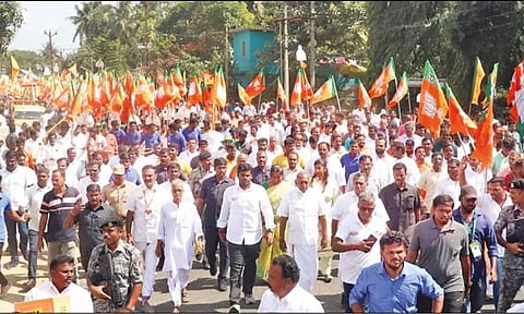 மத்திய அரசு நிதி ஒதுக்கியும் கால்வாய்களை கூட தி.மு.க. அரசு தூர்வாரவில்லை -அண்ணாமலை குற்றச்சாட்டு