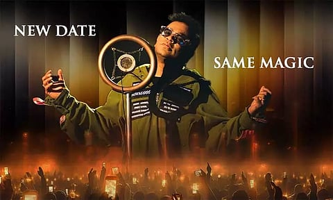 'மறக்குமா நெஞ்சம்' இசை நிகழ்ச்சி நடைபெறும் புதிய தேதியை அறிவித்த ஏ.ஆர்.ரகுமான்..!