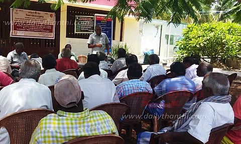 விவசாயிகளுக்கு கரும்பு சாகுபடி பயிற்சி