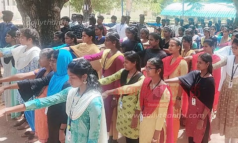 மத நல்லிணக்க உறுதி மொழி ஏற்பு