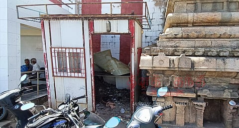 பராமரிப்பின்றி காணப்படும் புறக்காவல் நிலையம்