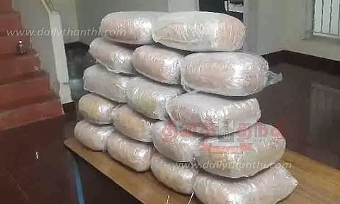 இலங்கைக்கு கடத்த முயன்ற ரூ.30 லட்சம் கஞ்சா பறிமுதல்