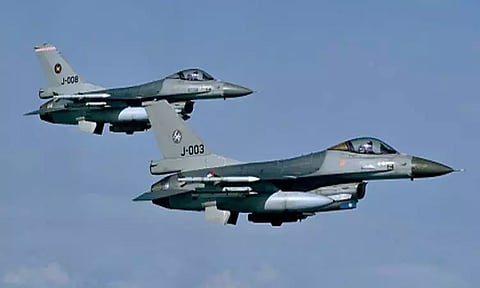 உக்ரைனுக்கு எப்-16 விமானங்களை வழங்க அமெரிக்கா ஒப்புதல்