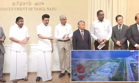 நெம்மேலியில் ரூ.4,276 கோடியில் கடல் நீரை குடிநீராக்கும் திட்டம்: முதல்-அமைச்சர் மு.க.ஸ்டாலின் அடிக்கல் நாட்டினார்