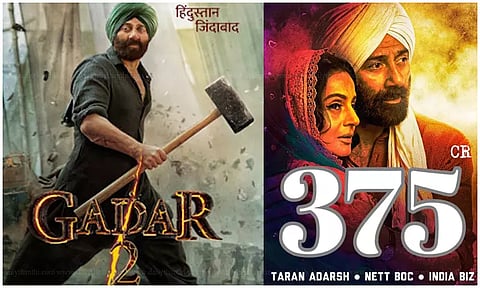 உள்நாட்டு பாக்ஸ் ஆபிஸில் 'கதர் 2' ரூ.350 கோடி வசூல்..!!!