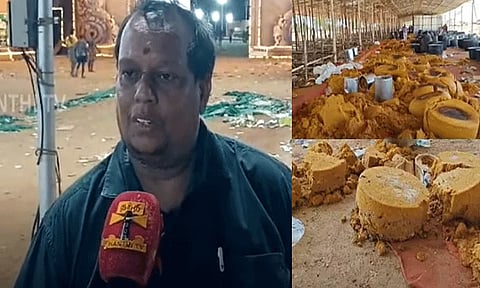 அதிமுக மாநாட்டில் உணவு வீணாக கொட்டப்பட்ட விவகாரம்: மாநாடு கேட்டரிங் பொறுப்பாளர் விளக்கம்