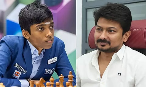 உலகக்கோப்பை செஸ் இறுதிப்போட்டியில் பிரக்ஞானந்தா: அமைச்சர் உதயநிதி ஸ்டாலின் வாழ்த்து