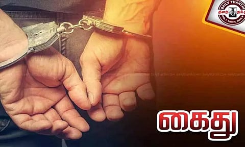 ஆக்கிரமிப்புகளை அகற்றச் சென்ற கிராம நிர்வாக அலுவலரை மிரட்டியவர் கைது