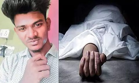 கும்மிடிப்பூண்டி அருகே லாரியை பின்னோக்கி இயக்கும் போது கம்பிகள் குத்தி வாலிபர் பலி