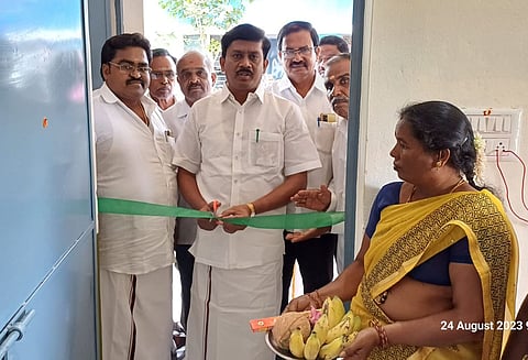 ரூ.15 லட்சத்தில் சமையலறை கட்டிடம்