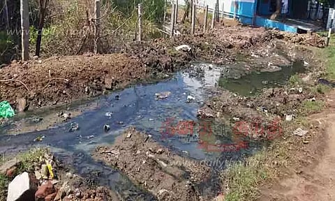 தேங்கும் கழிவுநீரால் சுகாதார சீர்கேடு
