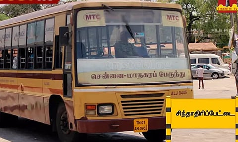 சென்ட்ரல் செல்லும் அனைத்து பேருந்துகளையும் சிந்தாதிரிப்பேட்டை சென்று வரும் வகையில் இயக்க பரிந்துரை