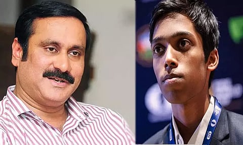 செஸ் உலகக்கோப்பை; 2ம் இடம் பிடித்த பிரக்ஞானந்தாவுக்கு அன்புமணி ராமதாஸ் வாழ்த்து