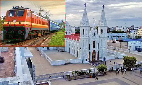 வேளாங்கண்ணி திருவிழா: செகந்திராபாத்- வேளாங்கண்ணி இடையே சிறப்பு ரெயில்