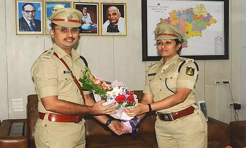 சிக்கமகளூரு மாவட்ட புதிய போலீஸ் சூப்பிரண்டாக விக்ரம் அம்தே பதவி ஏற்பு