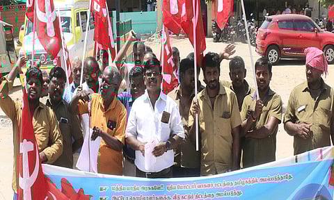 ஆட்டோ டிரைவர்கள் ஆர்ப்பாட்டம்