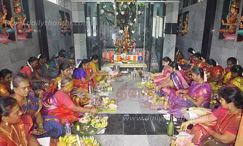 கோவில்களில் வரலட்சுமி விரத பூஜை