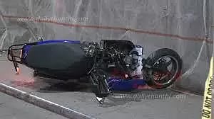 மரத்தில் மோட்டார்சைக்கிள் மோதி தொழிலதிபர் பலி