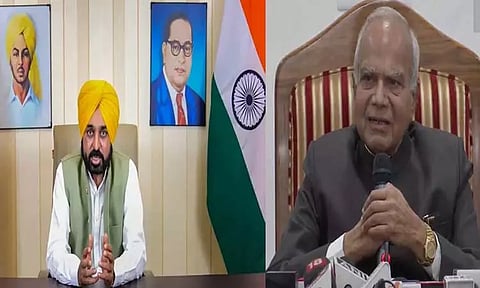 கவர்னரின் அச்சுறுத்தலுக்கு அடிபணிய மாட்டோம் - பஞ்சாப் முதல்-மந்திரி பதிலடி