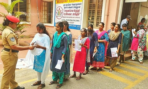 இளநிலை எழுத்தர் தேர்வை 35,582 பேர் எழுதினர்