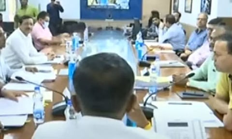 காவிரி ஒழுங்காற்றுக்குழு கூட்டம் - தமிழக அதிகாரிகள் காணொலி வாயிலாக பங்கேற்பு