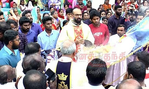 வேளாங்கண்ணி ஆலய திருவிழா கொடியேற்றம்