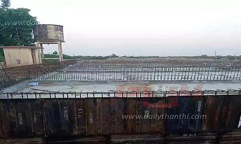 புதிய மீன் தொட்டிகள் கட்டும் பணி தீவிரம்